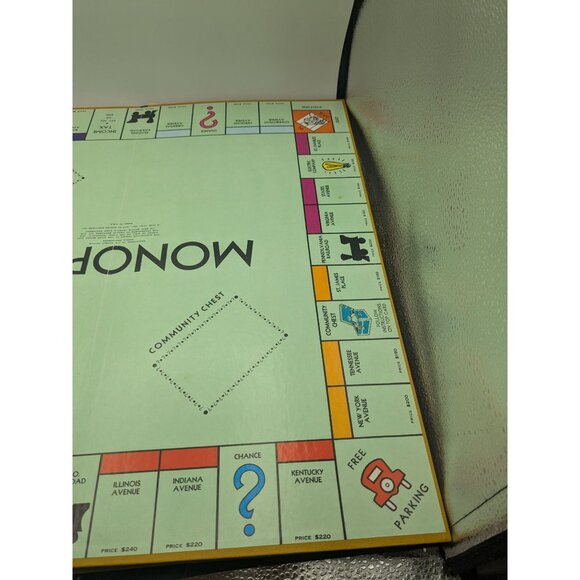 Monopoly Anniversary Edition 1974 Replacement Game Board - Picture 2 of 6